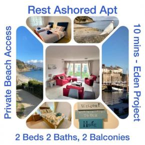 ** Luxury Apt, Private Beach Access, Duporth Bay ** Open All Year **
